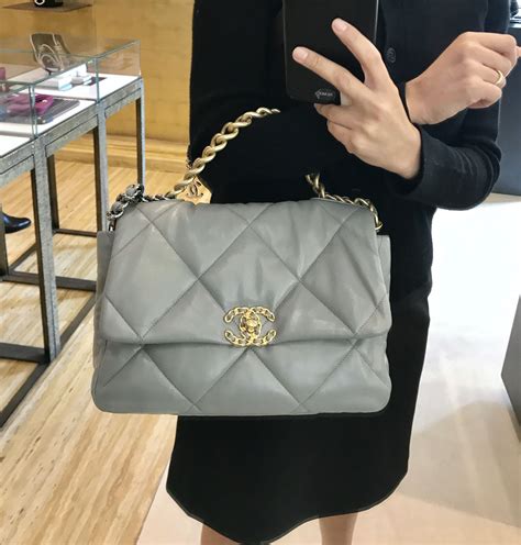 chanel 19 inspired bag|chanel 19 bag large.